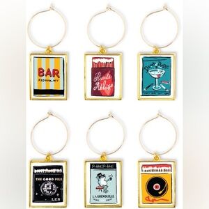 Wine Charm Set